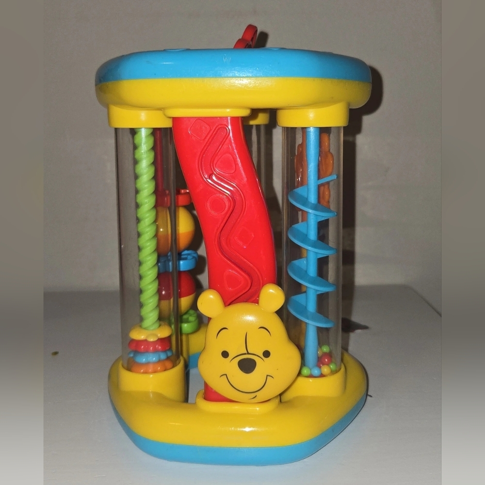 DISNEY BABY WINNIE THE POOH ACTIVITY CENTER 8 ACTIVITIES TOY 6 MONTHS & Up